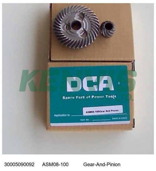 DCA Angle Grinder ASM08-100 Gear And Pinion 30005090092