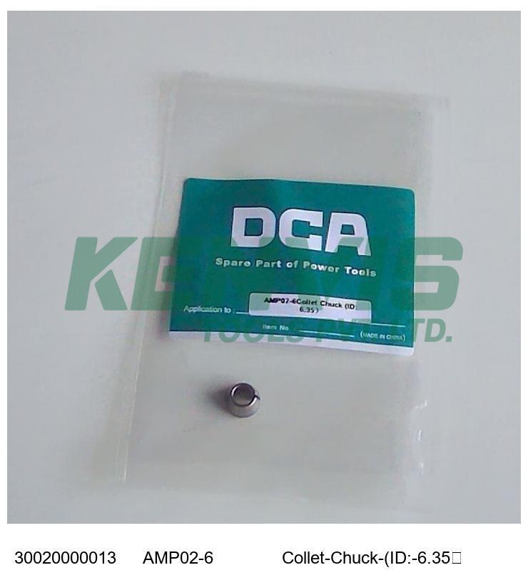 DCA Trimmer AMP02-6 Collet Chuck (ID: 6.35? 30020000013