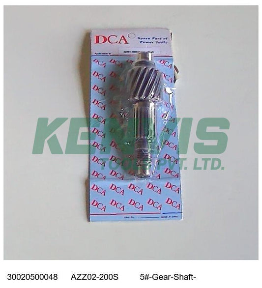 DCA Core Cutter AZZ02-200S 5# Gear Shaft 30020500048