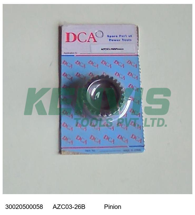 DCA Rotary Hammer AZC03-26B Pinion 30020500058