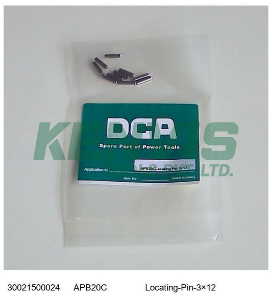 DCA Wrench APB20C Locating Pin 3×12 30021500024