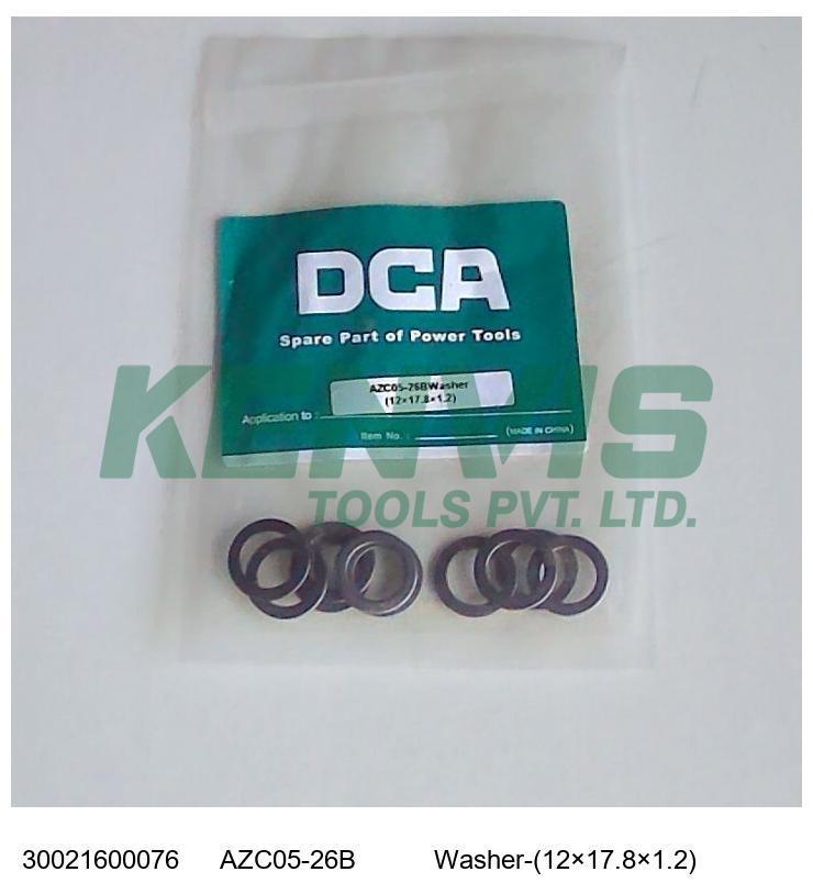 DCA Rotary Hammer AZC05-26B Washer (12×17.8×1.2) 30021600076