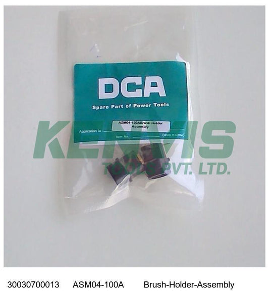 DCA Angle Grinder ASM04-100A Brush Holder Assembly 30030700013