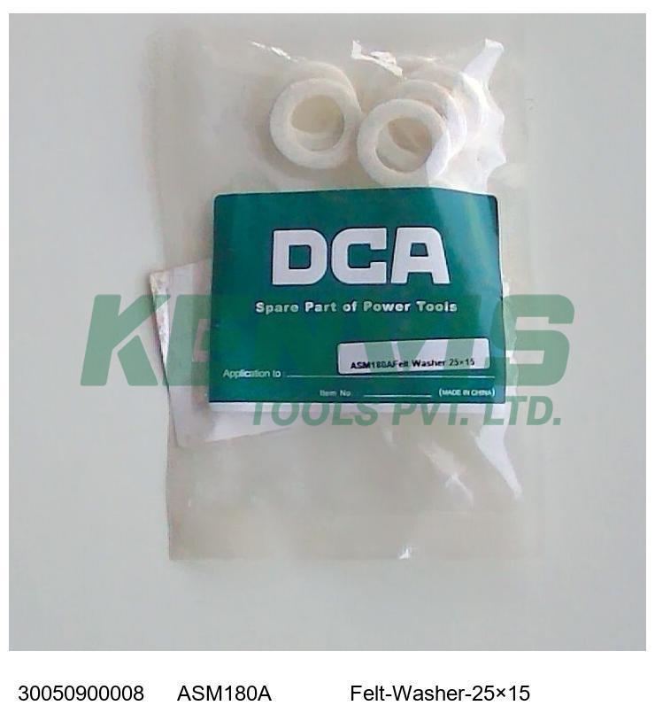 DCA Angle Grinder ASM180A Felt Washer 25×15 30050900008